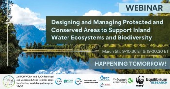 Webinar to Spotlight Strategies for Inland Water Ecosystem Conservation