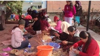 Women Empowerment Through Sustainable Use of Cardamom Waste in Lamjung